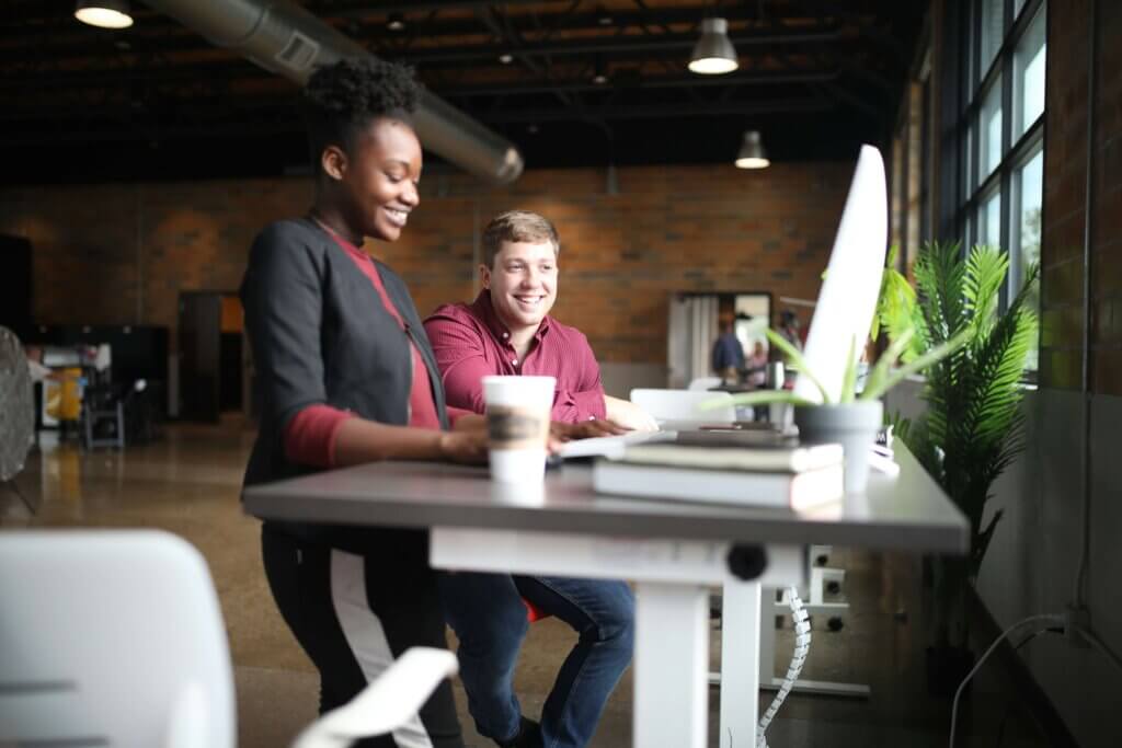 working-at-standing-desk